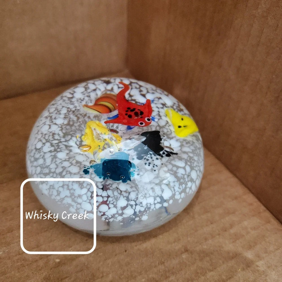 🐟 🐠 📃 🏋‍♂️ Stingray & Starfish Paperweight - Picture 5 of 7